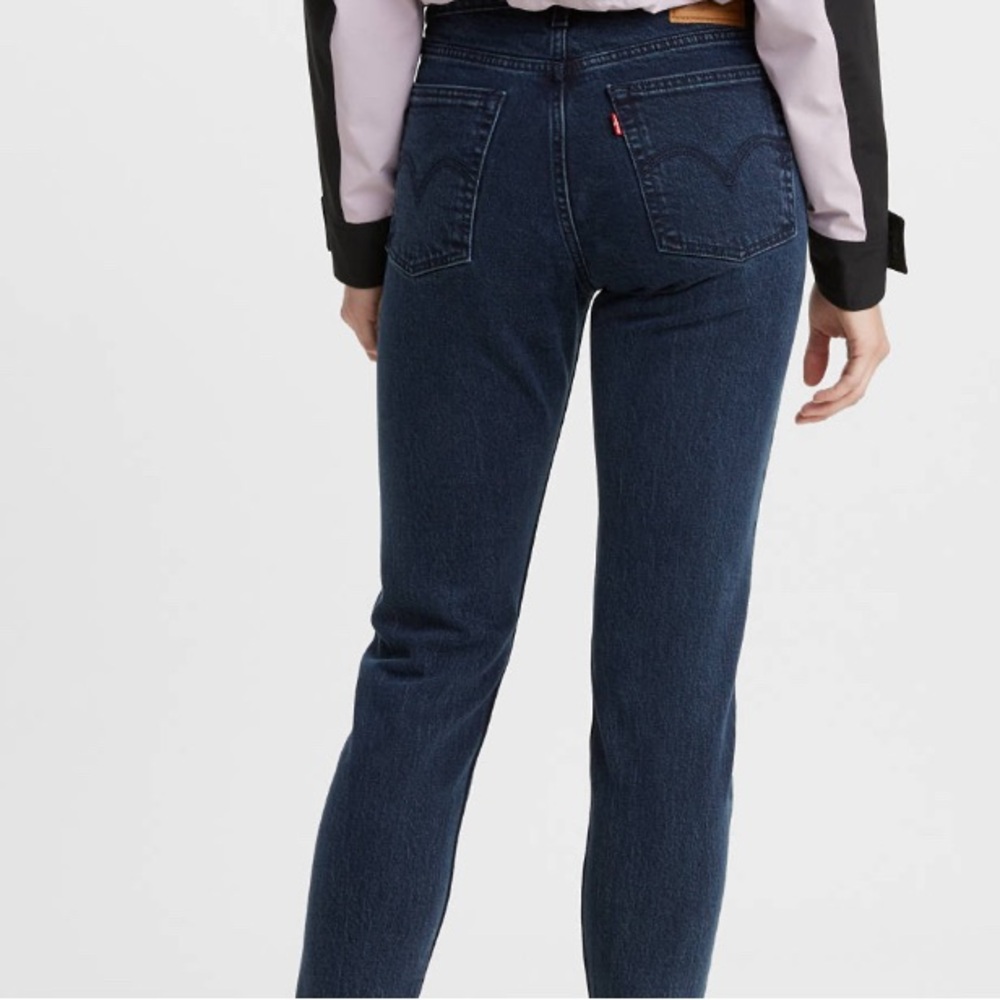 Levi's Women's Straight Leg Jeans - Dark Blue